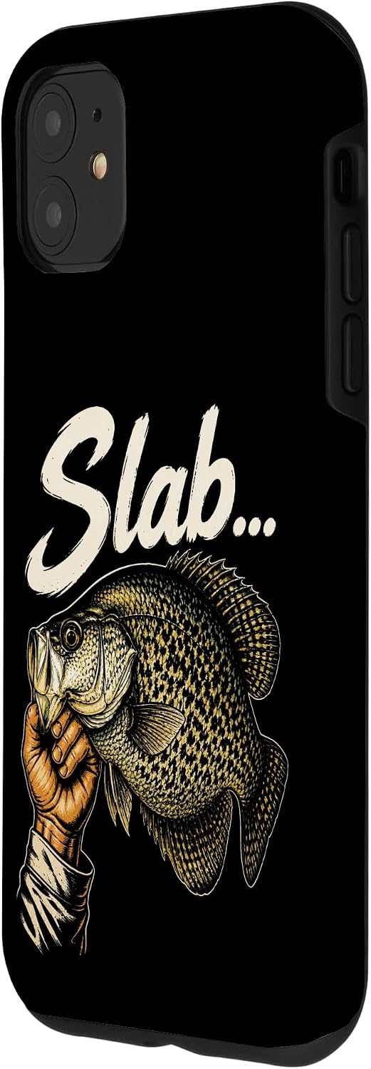 Fishing Crappie Slab Vintage Angler Gift Case for iPhone 11 image 2