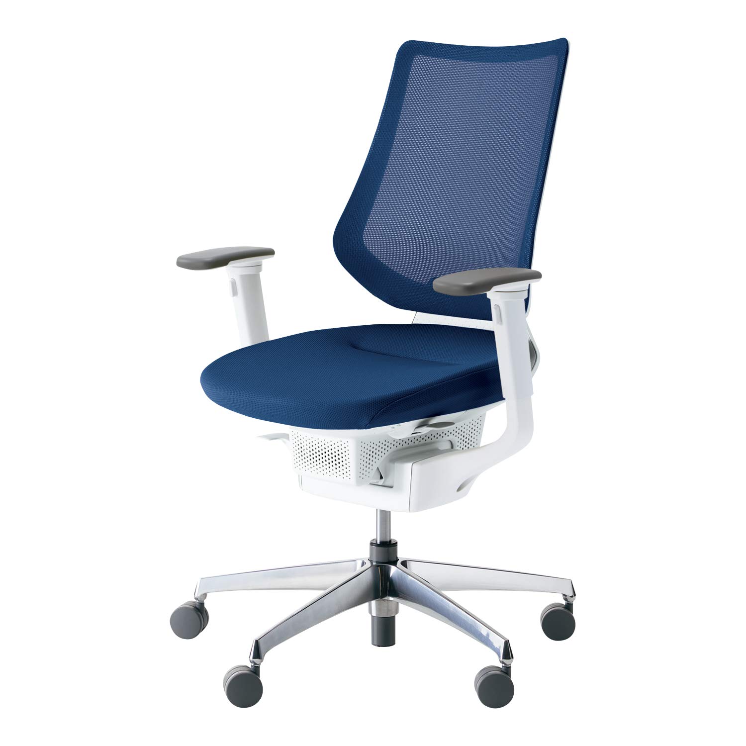 Amazon | 【メーカー配送・設置・組立】コクヨ イング イス ネイビー