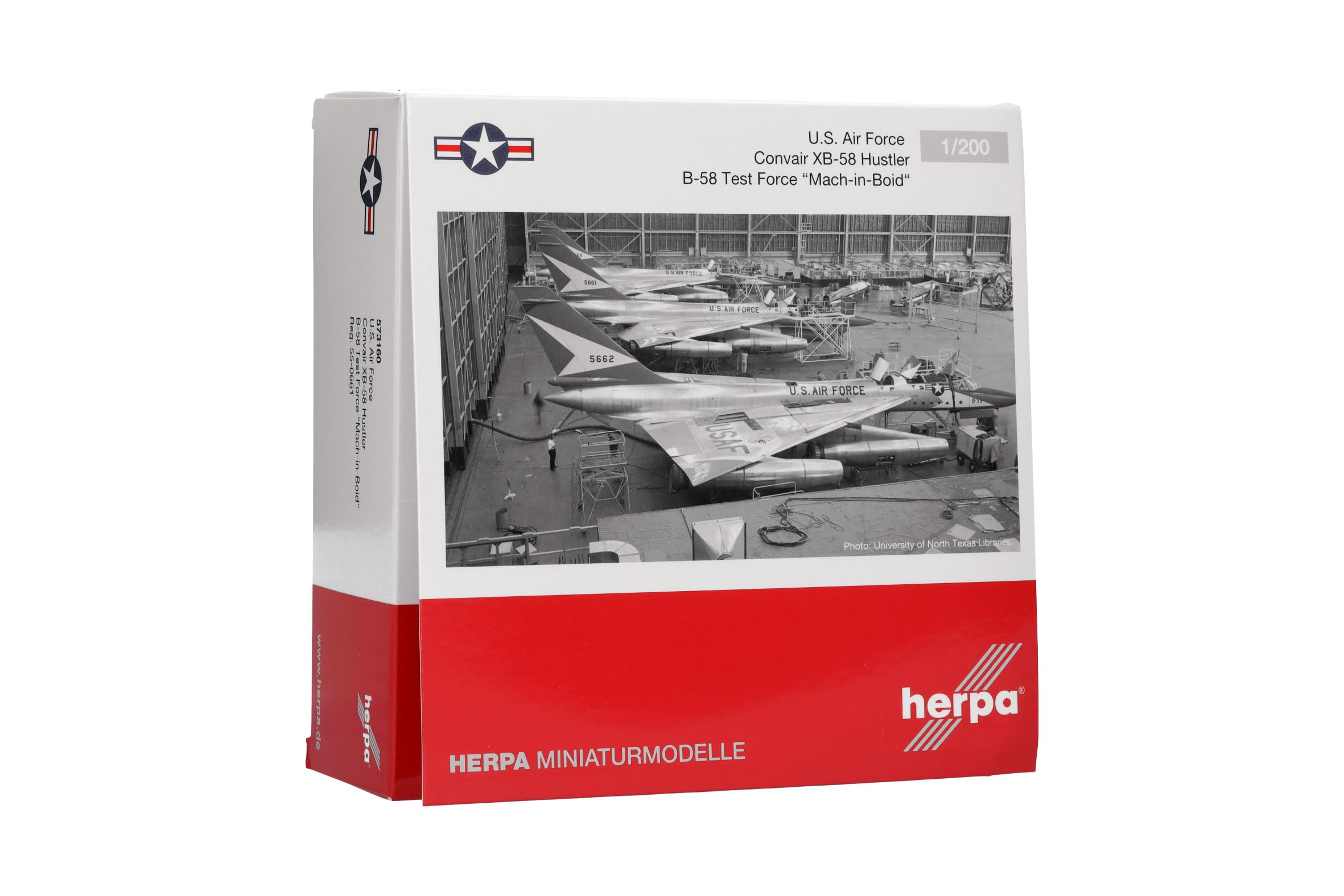 航空機・ヘリコプター HERPA 1/200 Convair XB-58 Hustler 航空機・ヘリコプター HERPA 1/200 Convair XB-58 Hustler 1:200