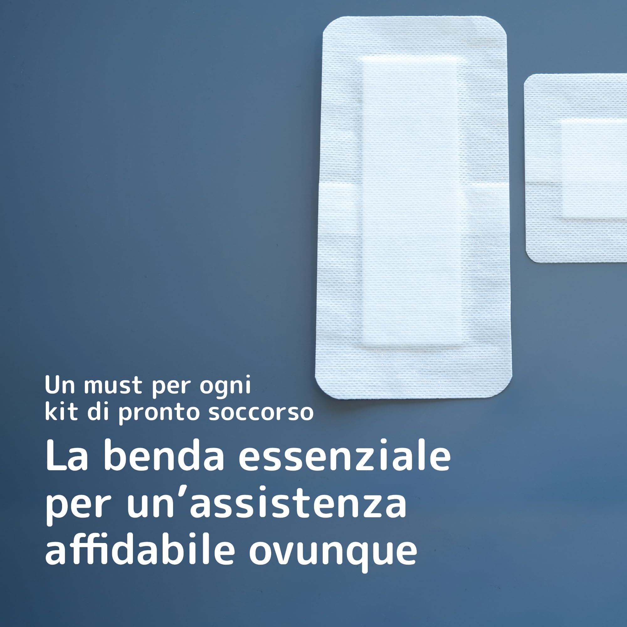 ABENA Medicazione sterile per ferite, 10x20 cm | Confezione da 40 pezzi | Adatte per tagli e ferite | Assorbente | Bianca | Adatto per pelli sensibili