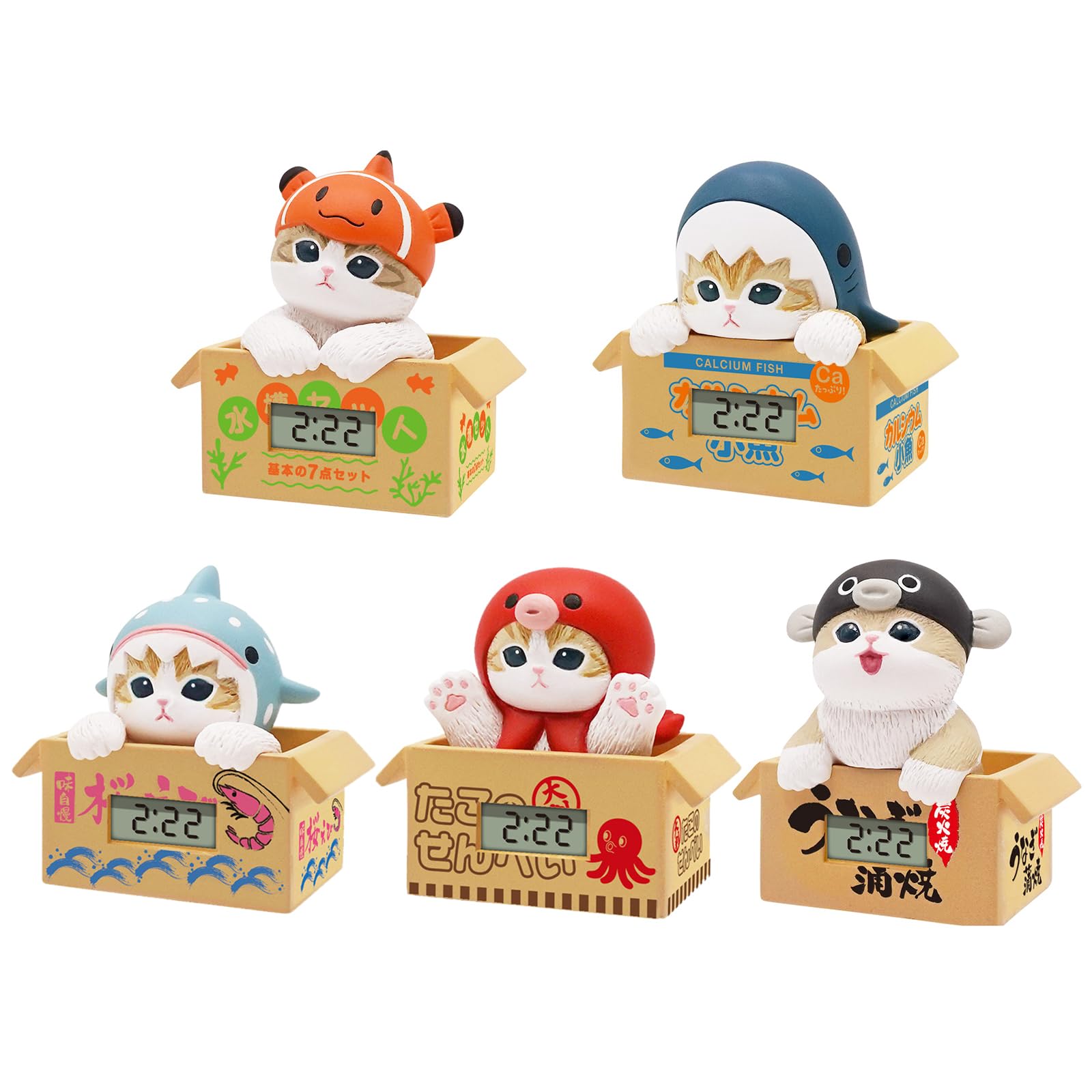 Regalo mofusand Marine Life Meow Watch sorpresa para entusiastas de los gatos