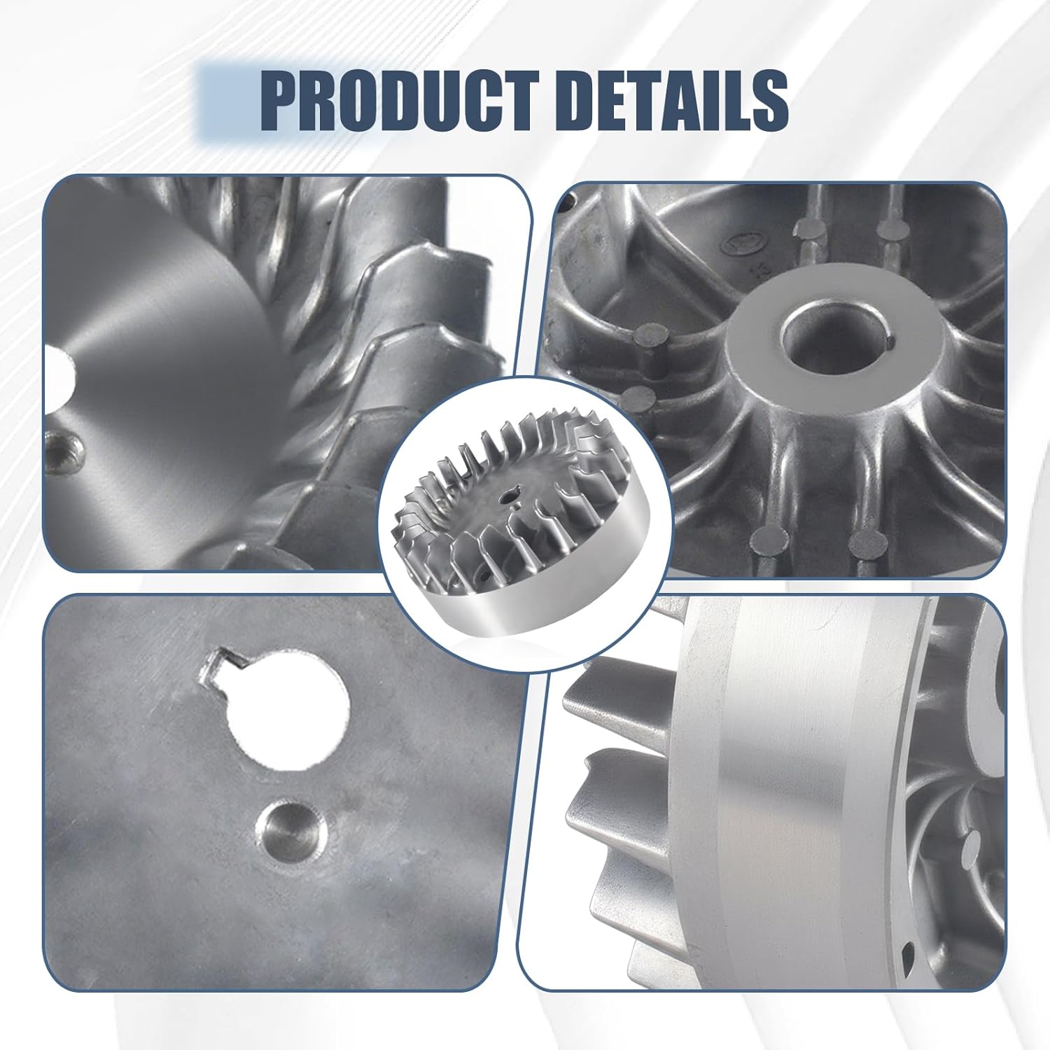 Aluminum Flywheel 10krpm for Predator 212cc 200cc 224cc Non Hemi Cast,Fit Honda GX200,69730 69736 Aluminum,For Coleman Mini Bike CT200U BT200X CT200U-EX Minibike Performance Parts