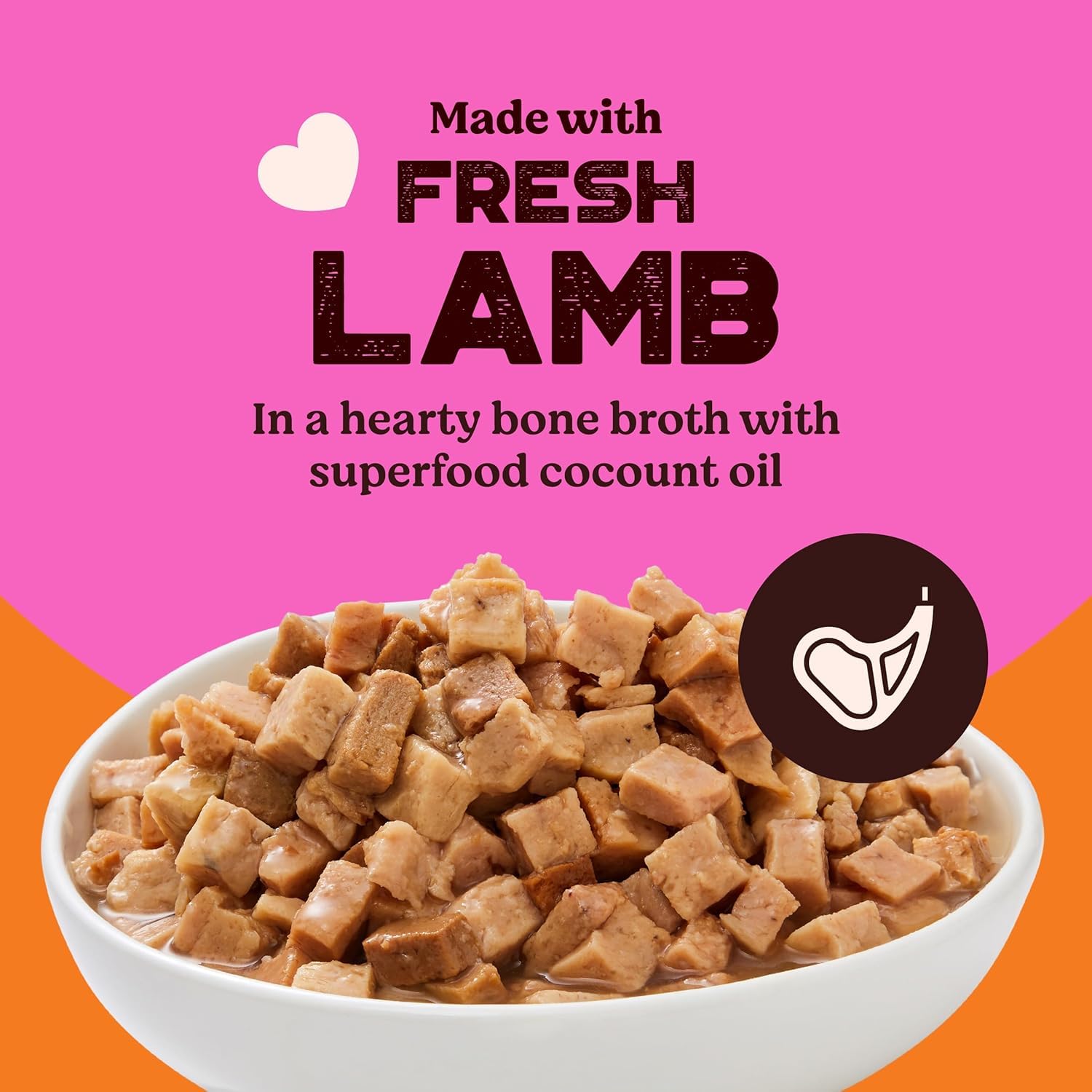 Kennel Kitchen Lamb Chunks in Gravy, 130g (Pack of 12) | Wet Dog Food for Adult & Puppy | Dog Food Gravy with Regionally Sourced Fresh Lamb | Free from Artificial Colours & Preservatives 2