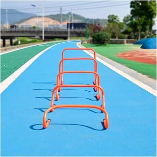YXXSDP Outdoor Agility Hurdle Set, 6 9 12 16 20 Inch Tall Speed Training Hurdles/Track Hurdles, Track and Field Speed Training Equipment, for Practice Jumping Racing (Size : Height 30cm/11.8inch)