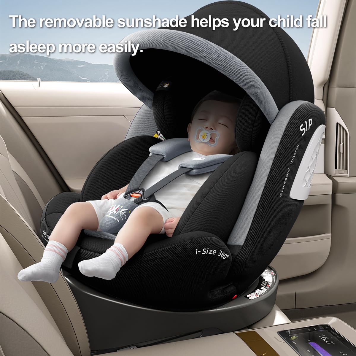 Heekin 360 Spin Baby car seat with ISOFIX for Child 40-150 cm(0 