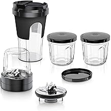 Bosch Muz45Xtm1 Tastymoments 5&rsquo;I 1 in 1 Multi Shredder Set (Mixing, Grinding, Storage, Togo Solution) For Mumx, Mum5, Mum4 Kitchen Machines