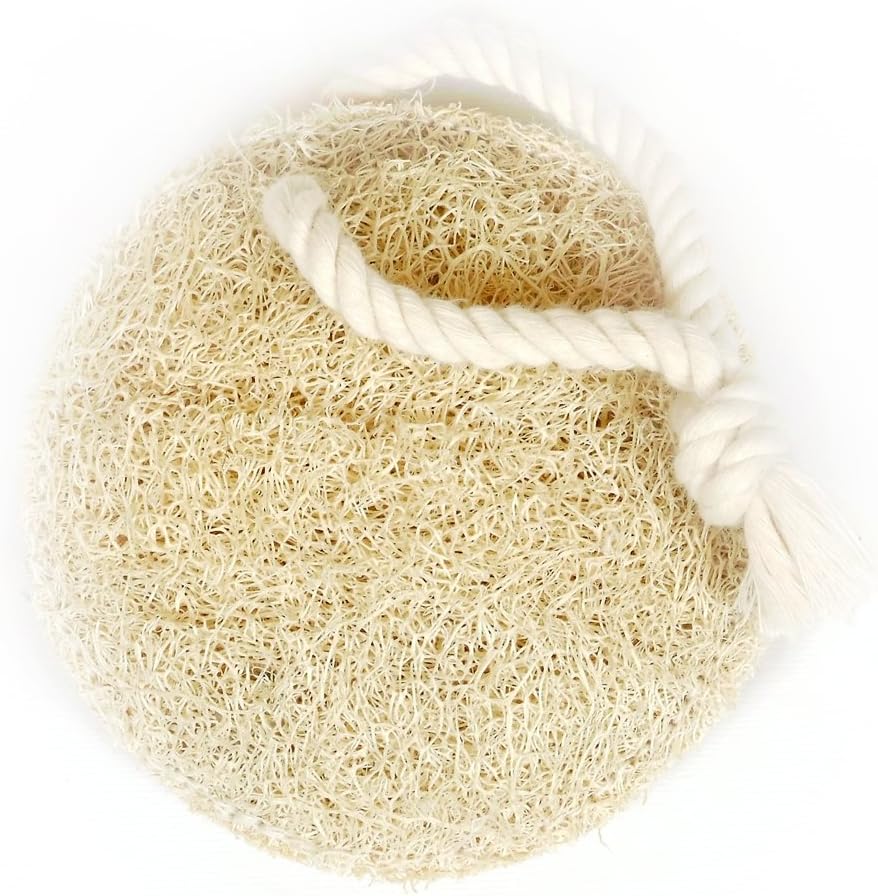 Loofah Savannah Round Handy Loofah Pad