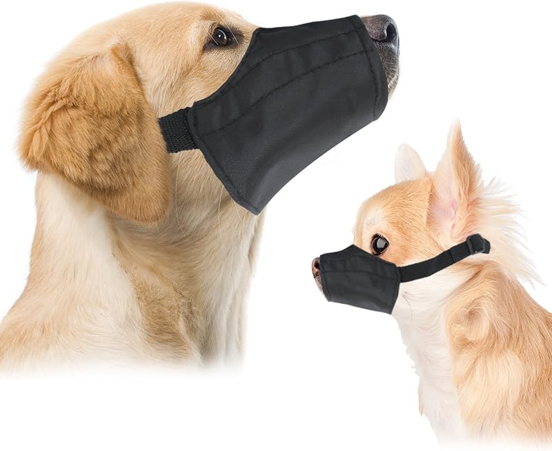 Bozal para perro de ajuste rápido pequeño/mediano, tamaño 2, tamaño de hocico de 5 1/2", de Downtown Pet Supply