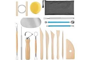 Pottery Essentials: Crafting Masterpieces with Our 17-Piece Ceramic Tool Set
