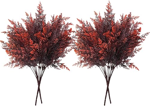 Vista 146 de Decoración de plantas artificiales de diente de león, flores de plástico falsas, arbustos, hierba para interiores y exteriores, hogar, jardín, boda