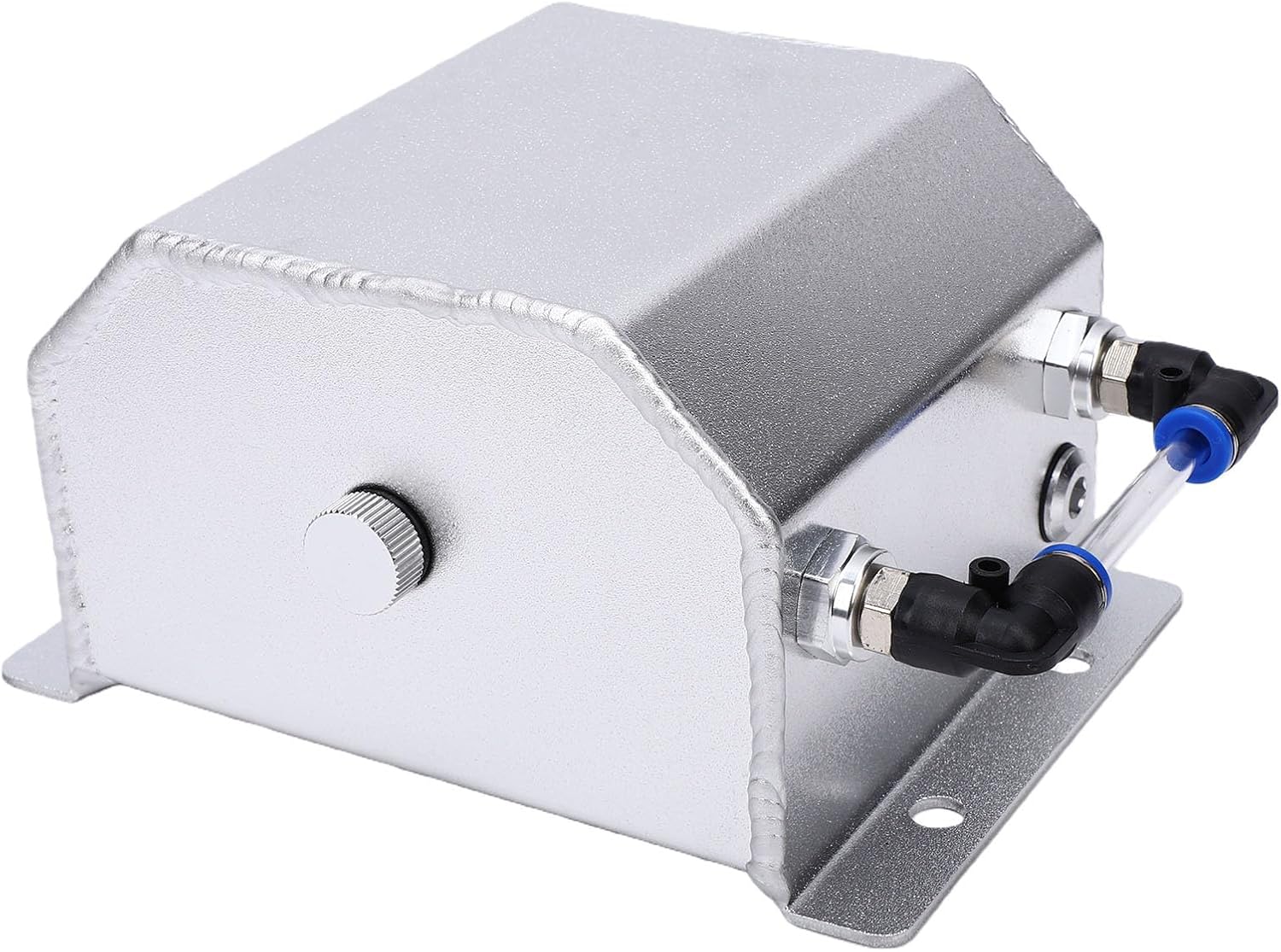 Aluminum Alloy Coolant Reservoir Tank | 1L Capacity Universal Fit For Car Radiator Cooling System