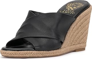 Vince Camuto Fisella Cross Band Espadrille Wedge Sandals