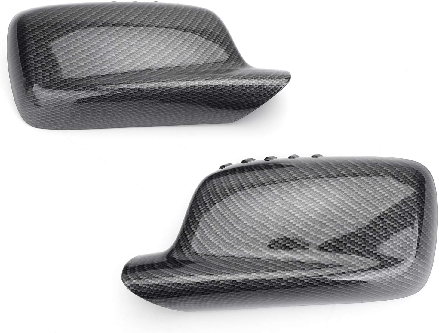 Topteng 1Pair Mirror Cover Cap for BMW E46 E65 E66 745i 750i 51167074236,51167074235
