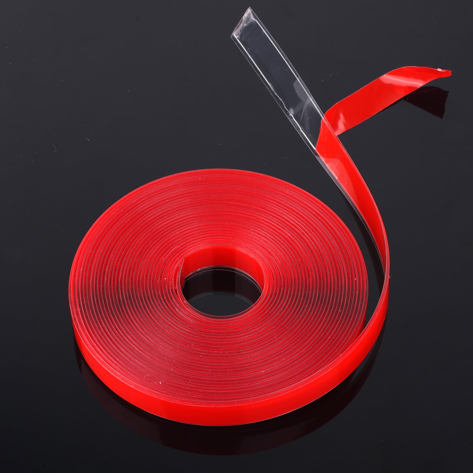 Nastro Scorrevole Per Tende | 10 M X 15 Mm | Trasparente | PET | Per Anelli Scorrevoli Fluidi E Silenziosi - Foto 8