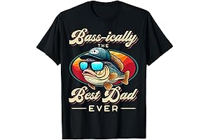 Fishing Father's Day - Dad Fisherman Birthday Graphic T-Shirt