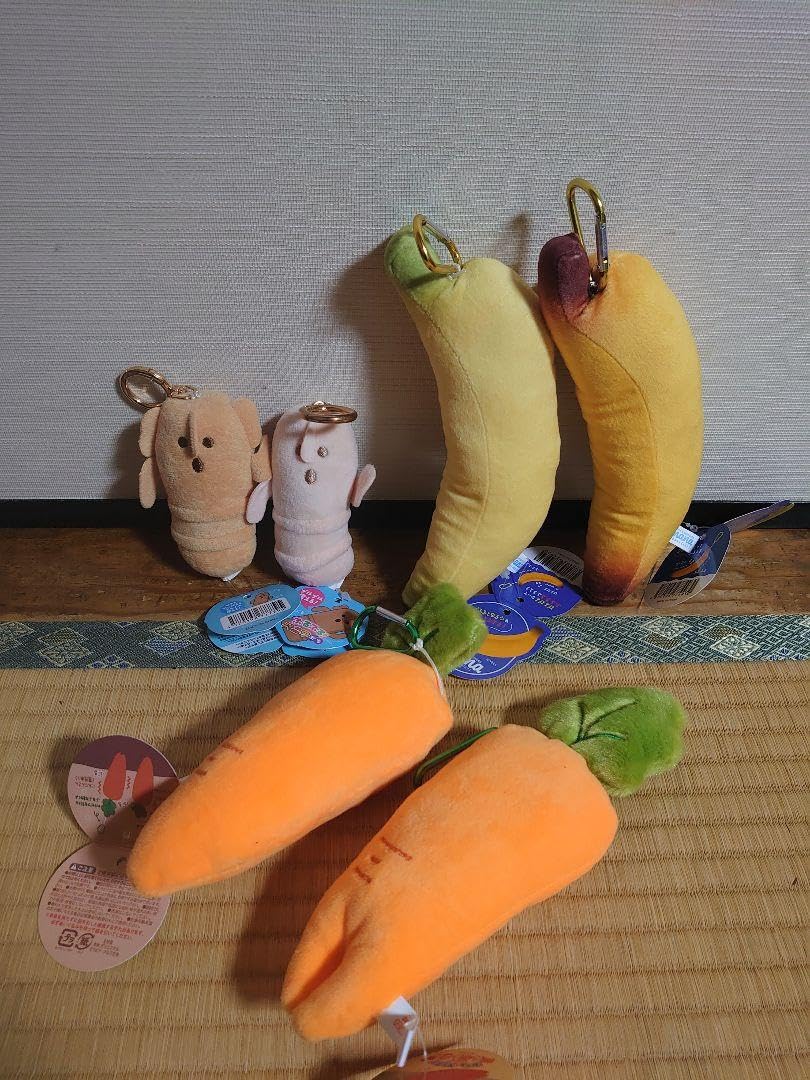 Amazon.co.jp: ぷきゅぶるぶる バナナ にんじん ハニワ VVVA