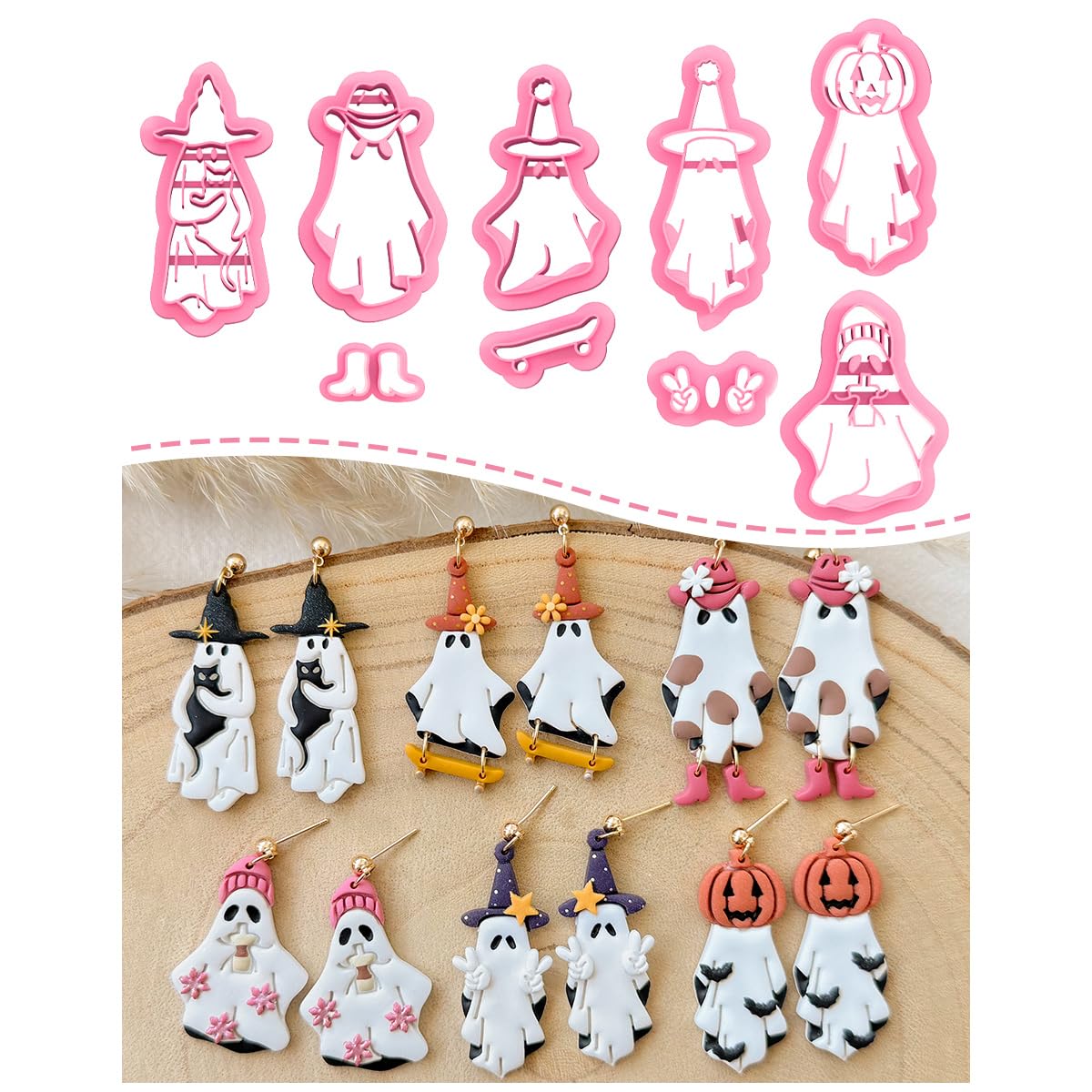 Keoker 2026 Halloween Ghost Cutter (Terrifying Ghost Color)