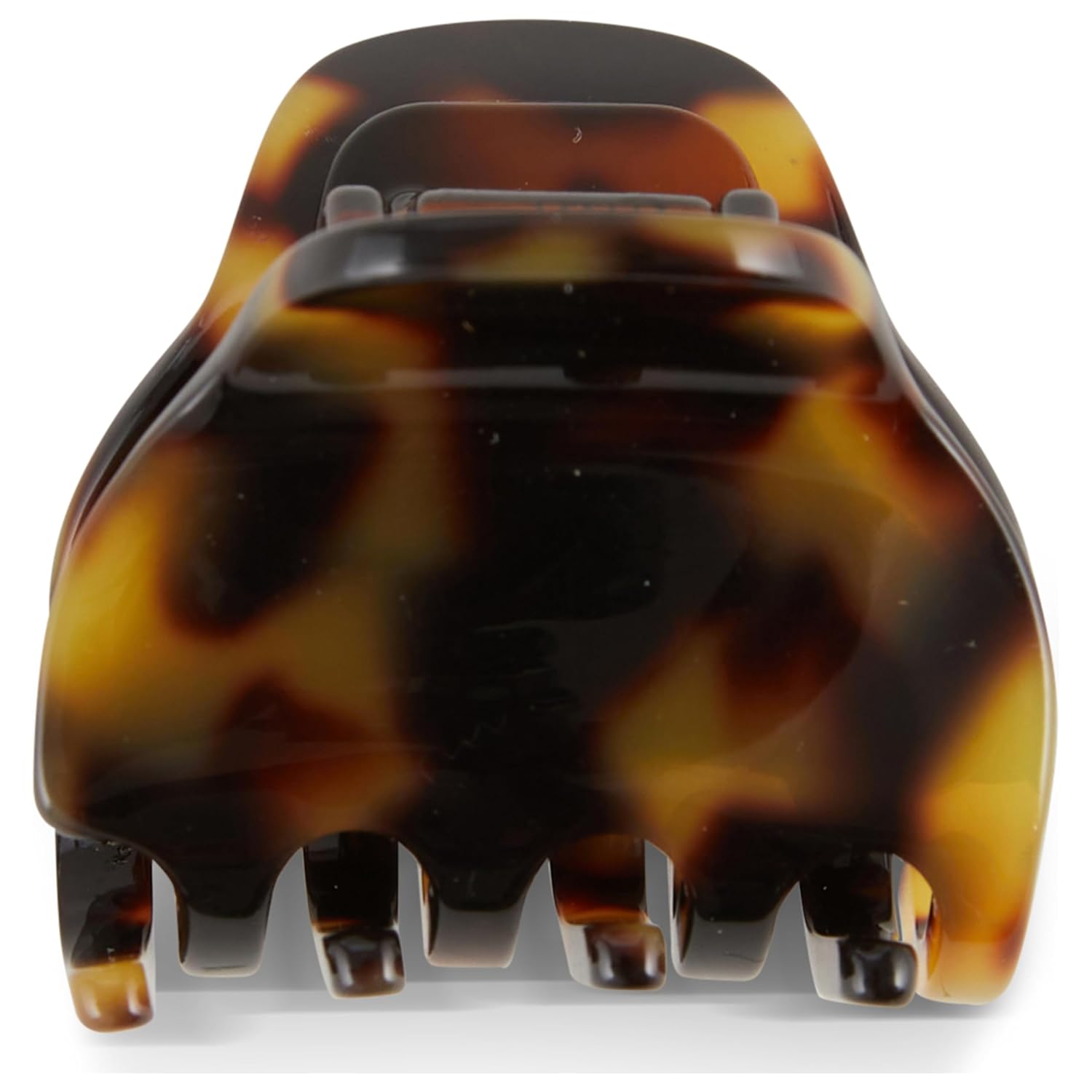 Allure French Petite Jaw Clip, Small Hair Clip - Onyx