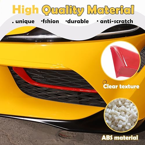 Vista 3 de Cubierta delantera para luz antiniebla, marco de cejas, decoración exterior compatible con Toyota Supra GR A90 A91 MK5 2019-2022, accesorios Supra