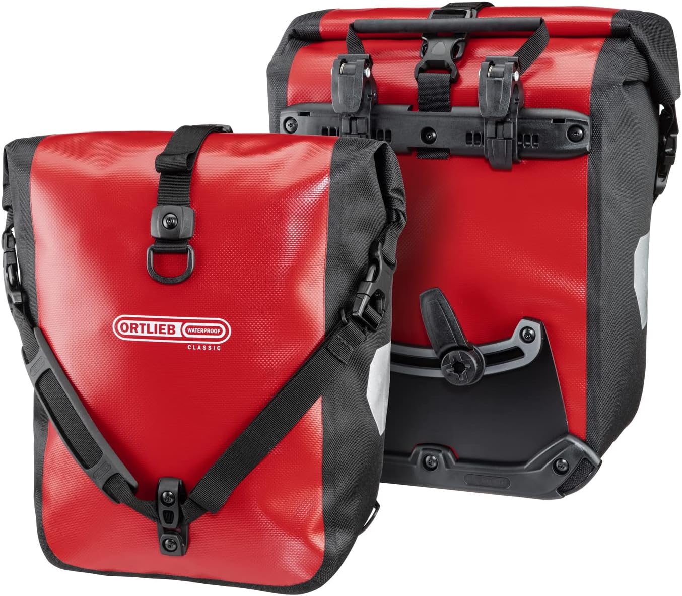 Ortlieb Sport-Roller Classic QL2.1 Panniers (Pair) RED-Black #F6302