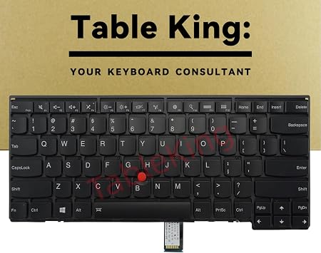 Replacement Backlit Keyboard for Lenovo Thinkpad T440 T440S T440P T450 T450S T460 T431s L440 L450 L460 L470 (US English/US, Backlit)