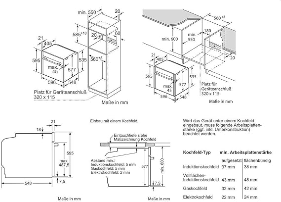 Neff PYR 612 Forno ad Incasso Set pirolisi Forni a induzione piano cucina  stelle : Amazon.it: Grandi elettrodomestici