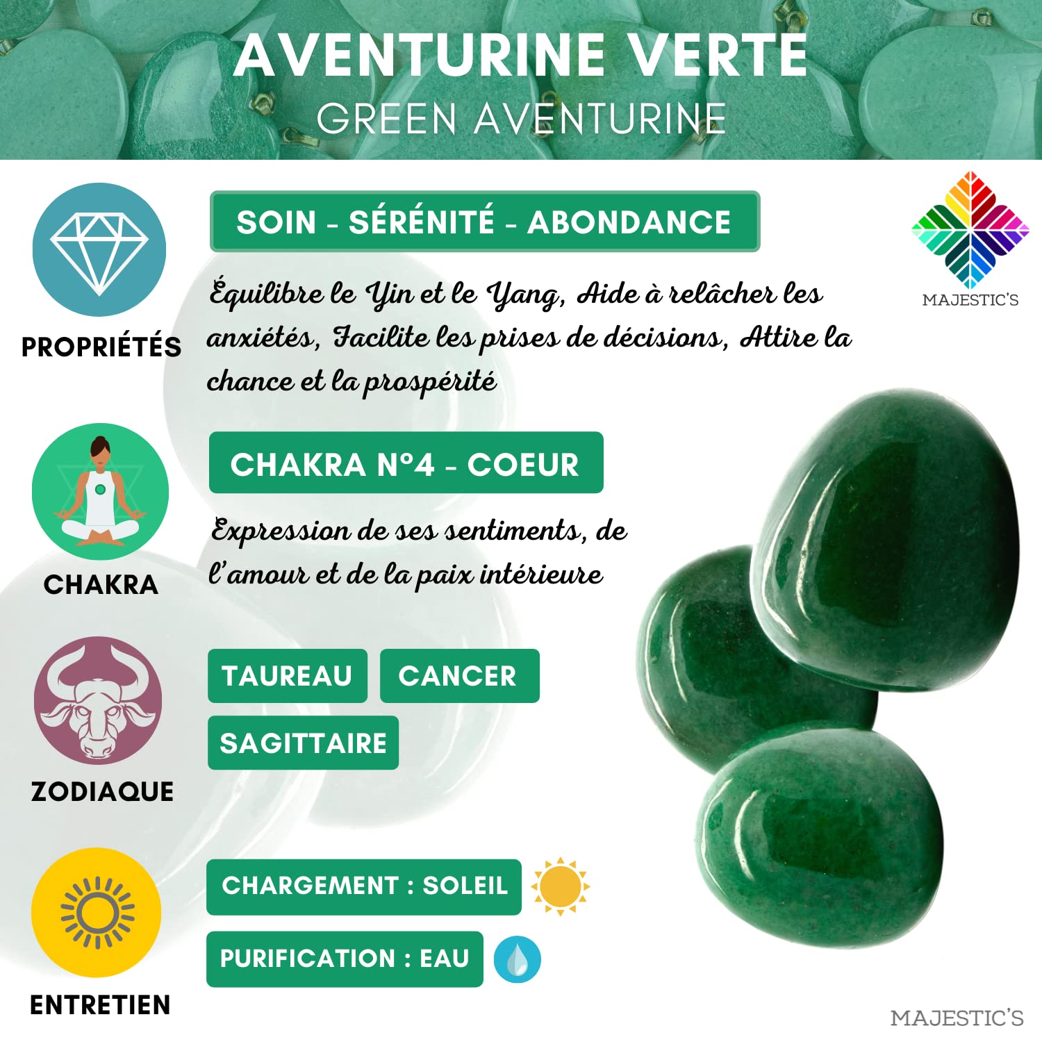 Rune Celtiche Vichinghe Avventurina Verde, Set x25 Pietre Lucide Semi Preziose Incise (2 cm x 1 cm) + Sacchetto Nero + Libro Pratico (PDF) - Alfabeto runico Futhark per divinazione e cartomanzia