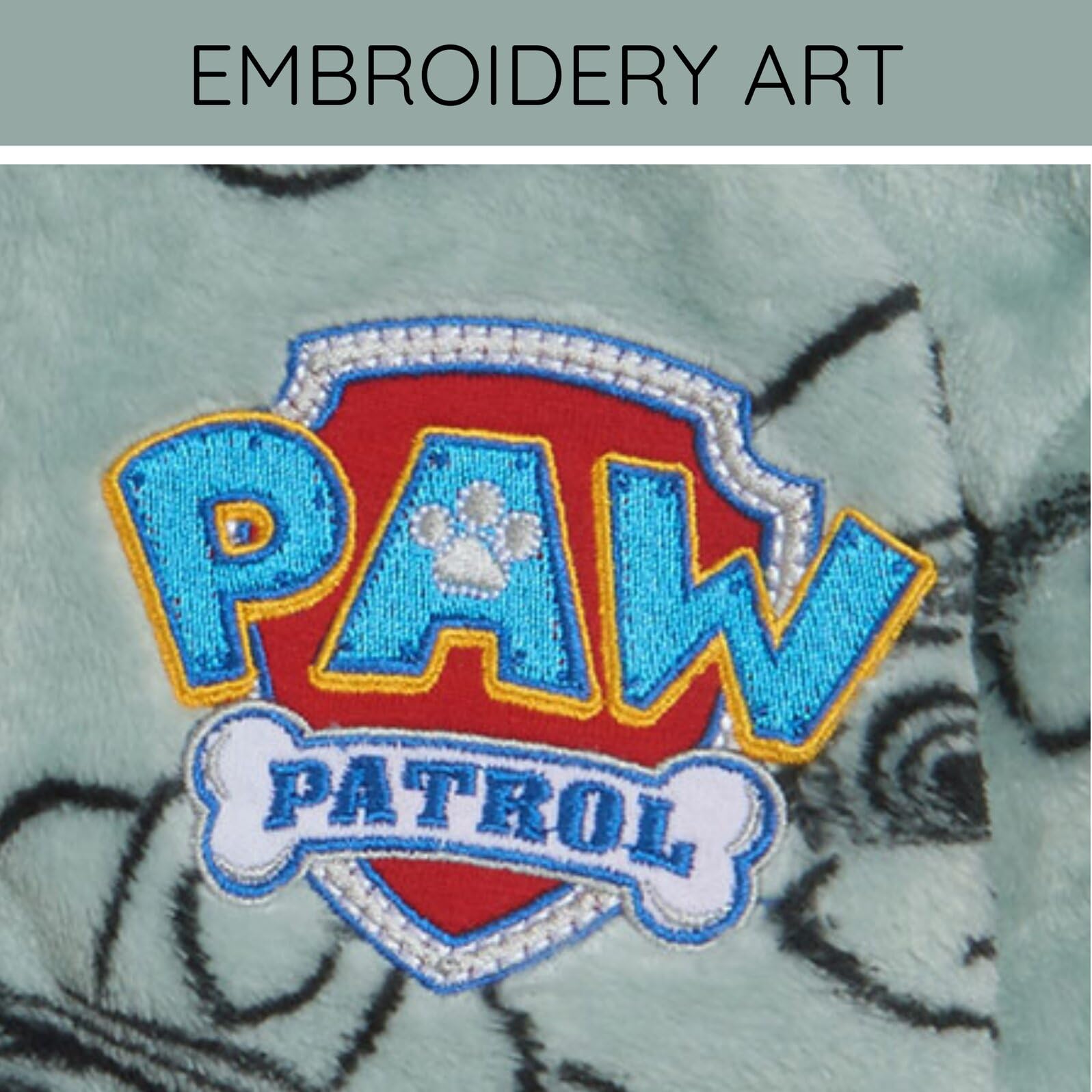 Paw Patrol Sudadera Woobie con media cremallera para niños pequeños a niños grandes (2T - 10-12)