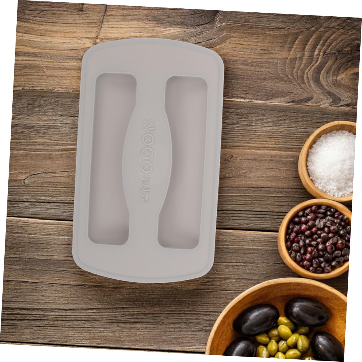 SUPVOX 2pcs Silicone Bread Machine Lids Gray Toaster Cover Dustproof Protective Cover for Home Bread Maker Kitchen Appliance Accessory