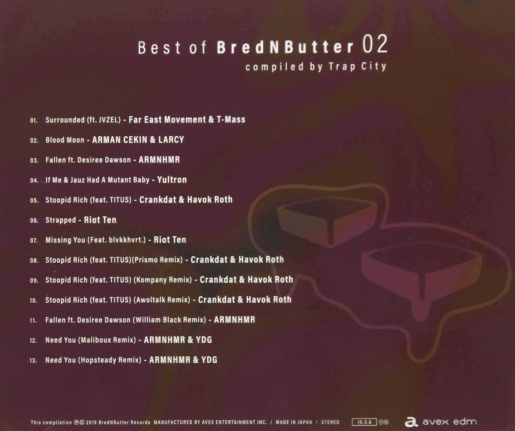 Best of BredNButter 02 compiled by Trap City