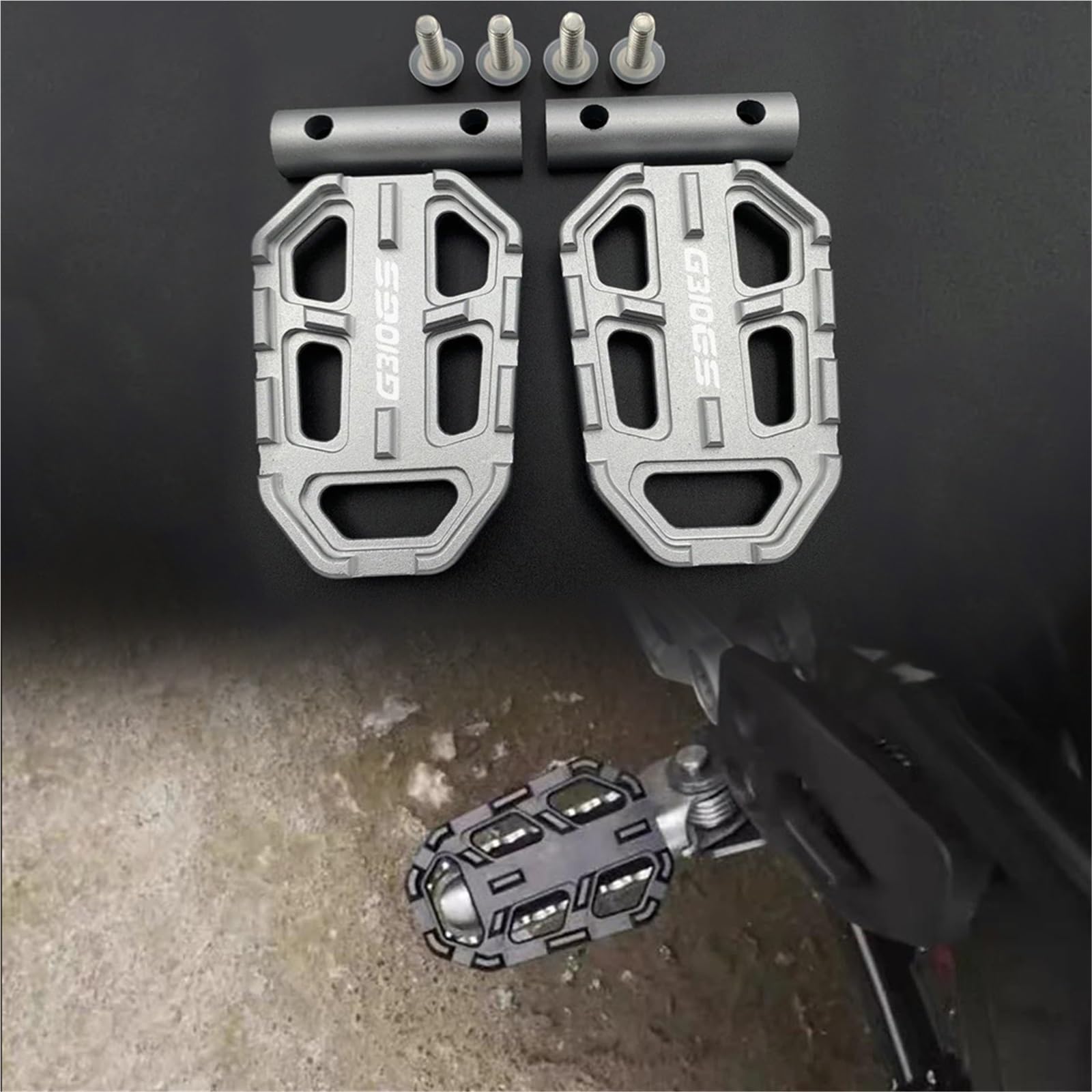 Repose-Pieds CNC Larges pour G310GS BMW 2017-2019