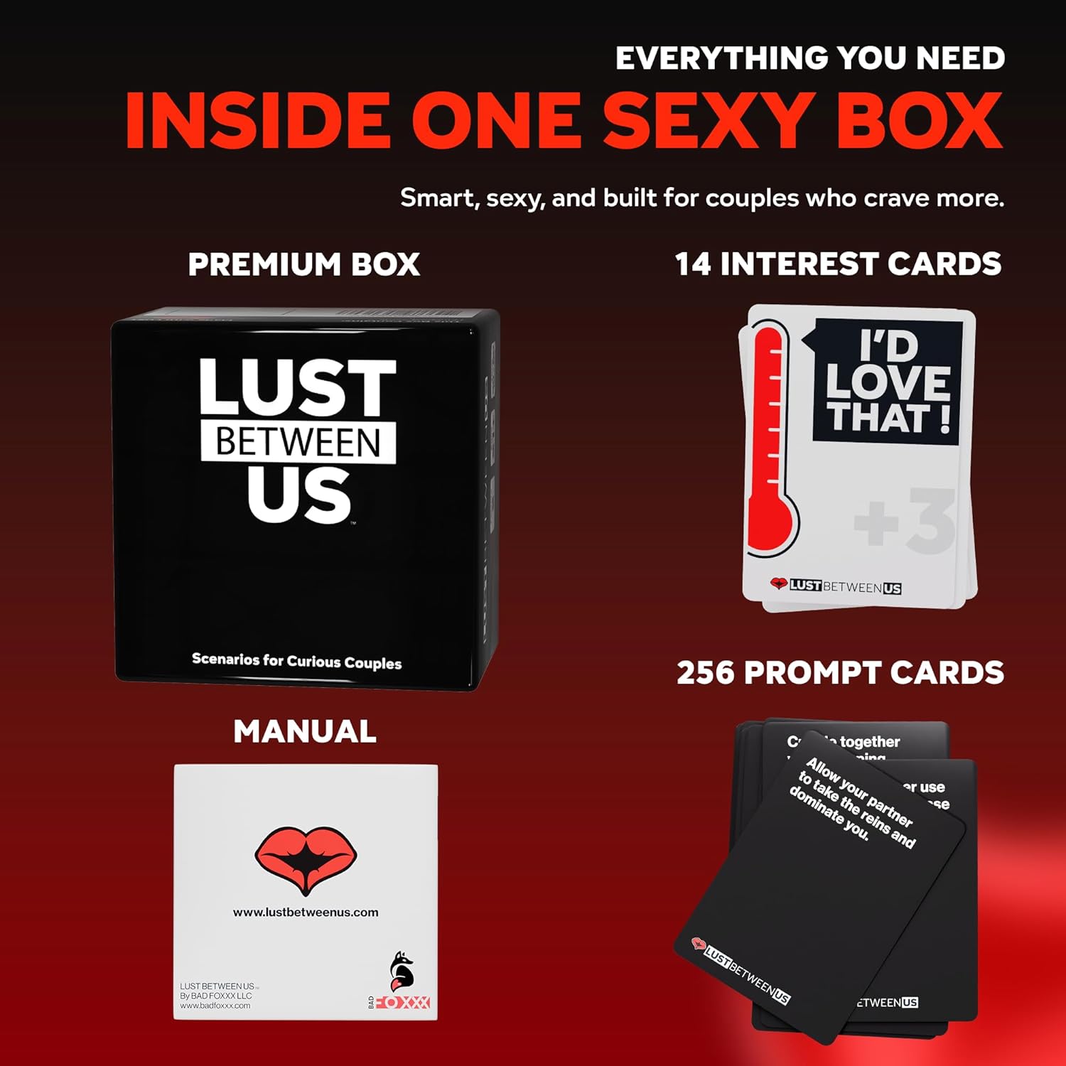 Lust Between Us - Couples Game for Adults - 256 Inclusive Conversation Cards with a Secret Voting Twist for Memorable Date Nights and Valentine's Day to Spice Relationships Up - Image 8