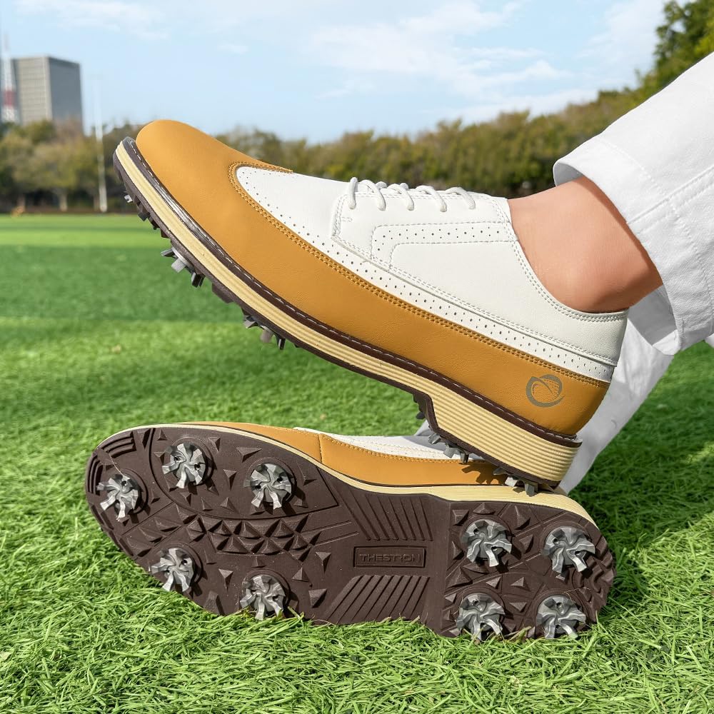 Men's Professional Golf Shoes Man Spikes Golf Sneakers Male Golf Footwears Men Golf Walking Training Shoes