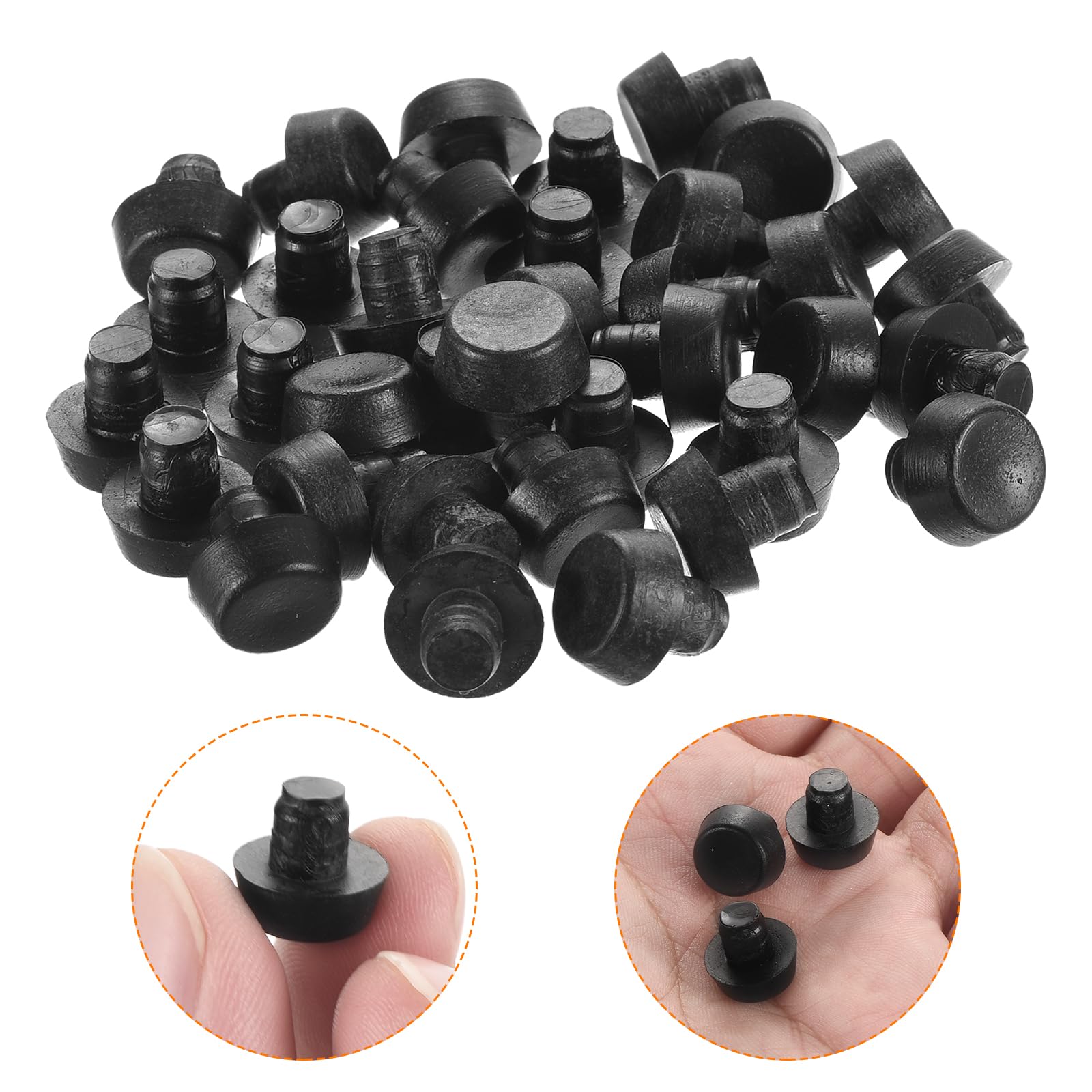 QUARKZMAN 36 stuks randbescherming voor tafelbladen glas met schacht, 5,5 mm randbescherming van transparant rubber, afstandhouder, antislip, anti-botsing, wandeling voor meubelkasten (voor boring 2/9 QUARKZMAN 36 stuks randbescherming voor tafelbladen glas met schacht, 5,5 mm randbescherming van transparant rubber, afstandhouder, antislip, anti-botsing, wandeling voor meubelkasten (voor boring 2/9