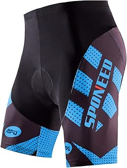 Men's Cycling Shorts Padded Bicycle Riding Pants Bike Biking Clothes Cycle Wear Tights