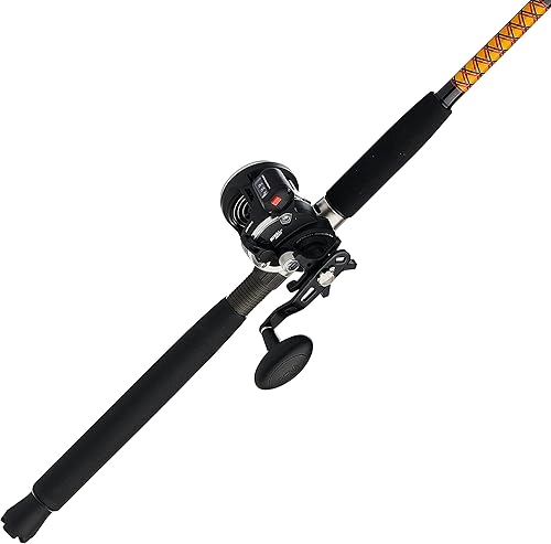 Combo de caña de pesca a casting Ugly Stik Bigwater y carrete convencional Penn Rival Level Wind