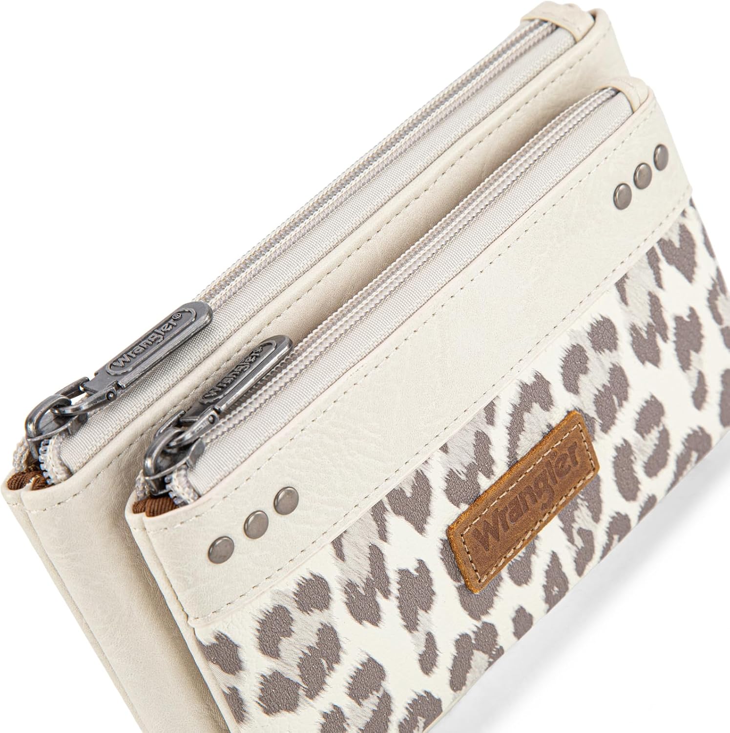 Montana West X Wrangler Large Women's Wallets Card Cases & Money Organizers Western Double Zipper Phone Clutch Wallet for Ladies Female - Image 7