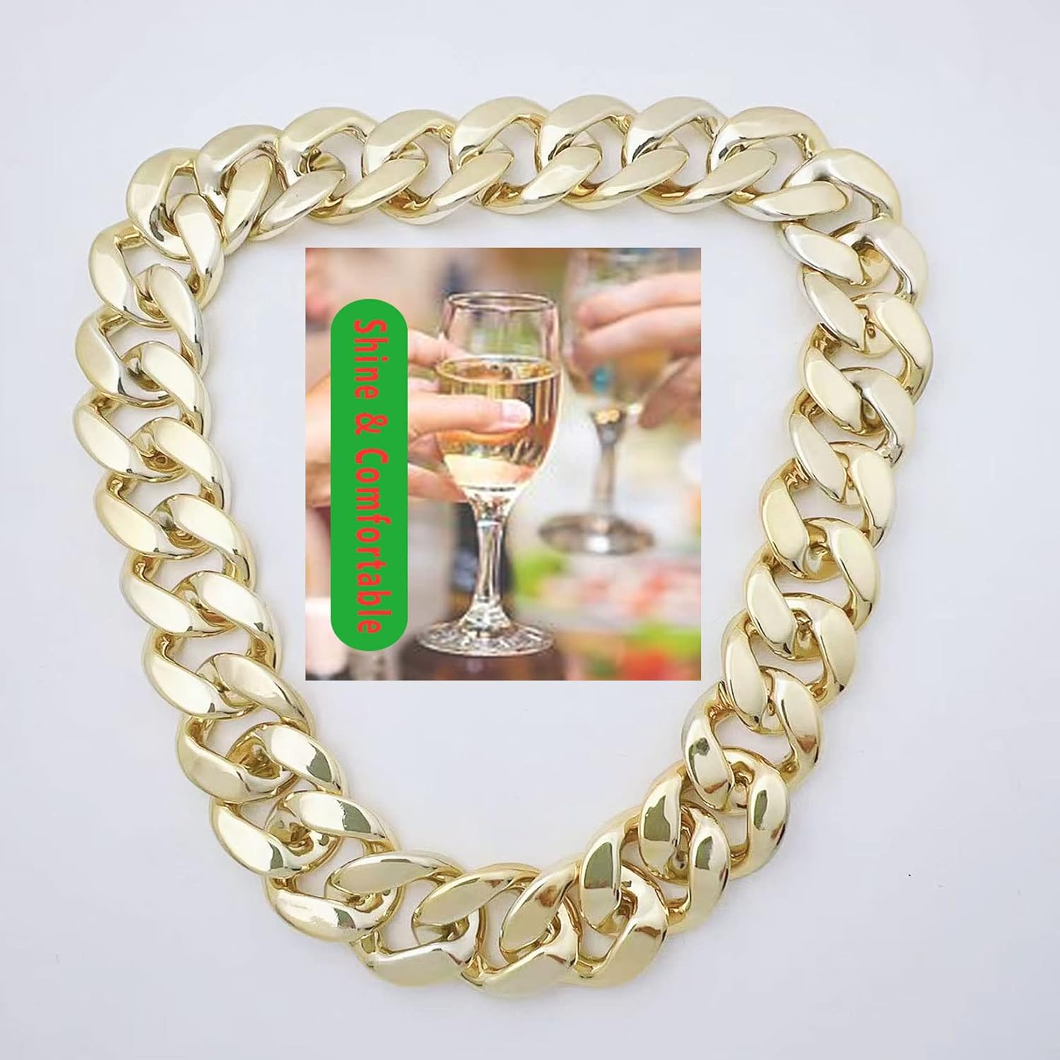 Markeny Men's Chunky Necklace, Rapper Fake Gold Philippines Ubuy