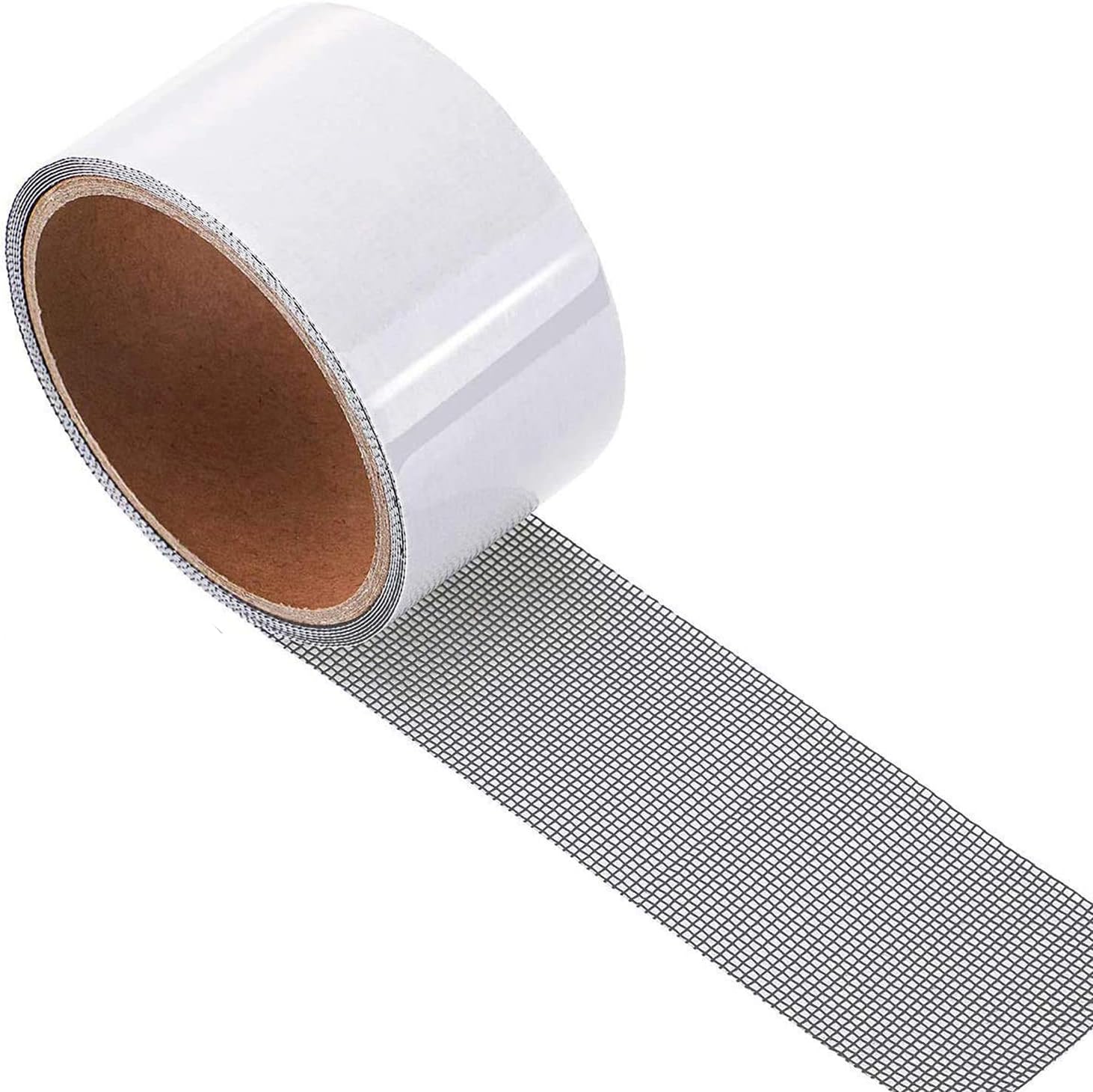 Nastro Ripara Zanzariere In Fibra Di Vetro - 2 Rotoli Da 5x200 Cm, Grigio, Adesivo Forte E Impermeabile - Foto 7