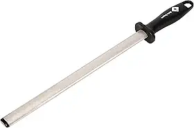 Kota Japan 30,48 cm Haste afiadora profissional de aço carbono diamante | cozinha, casa ou caça | Master Chef, Hunter ou Home Gourmet lâmina afiadora vara ou bastão