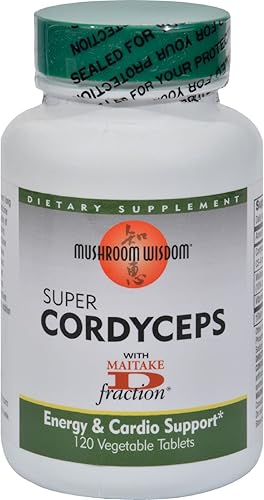 Mushroom Wisdom Super Cordyceps 120 vtabs