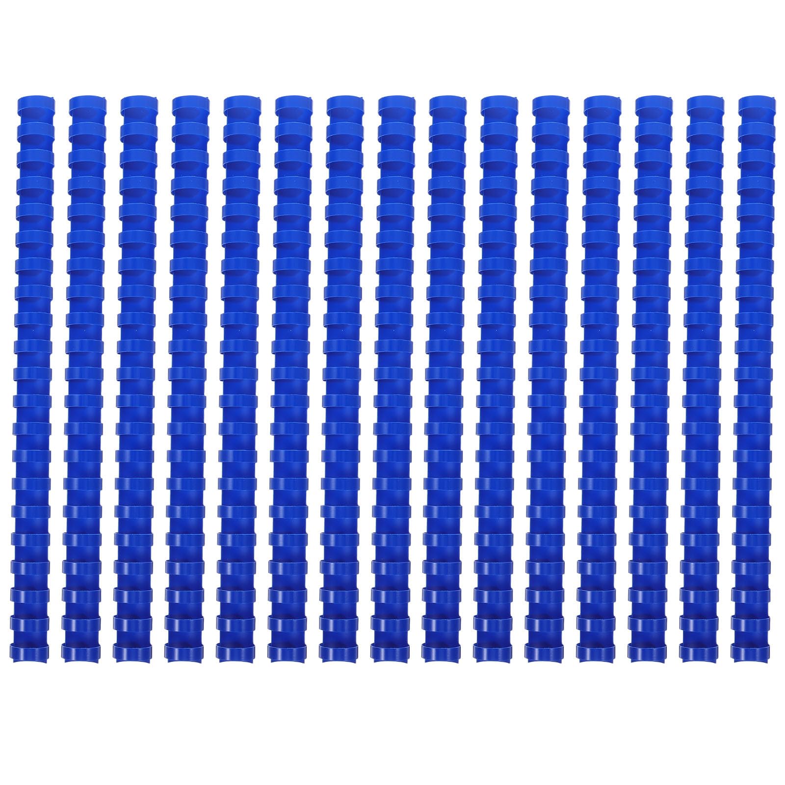 Gatuida 100 anneaux de reliure en plastique, capacité de 160 feuilles,