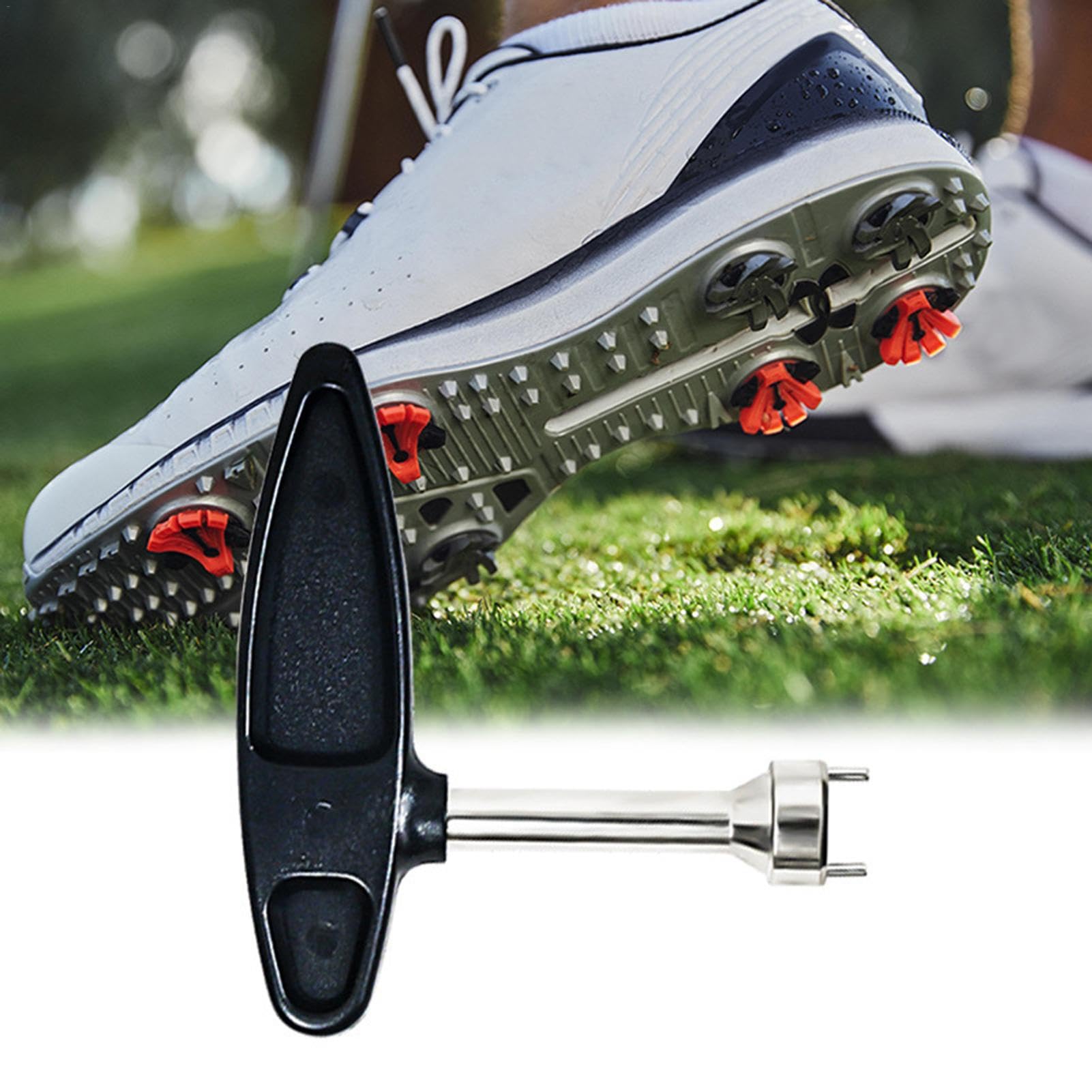 Herramienta para tacos de golf,Llave para tacos de golf | Herramienta portátil de extracción de tacos de golf, tacos de golf de repuesto | Llaves para tacos de golf eficientes, reemplazo rápido de cla