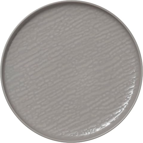 WAS Germany Piatto piatto, Ø 27 cm, set da 6 pezzi, cloud, porcellana