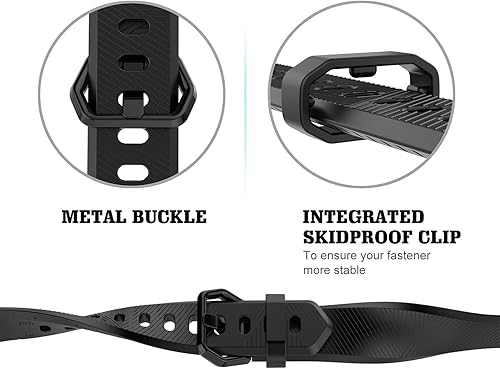 Miniatura 7 de Greeninsync Compatible con bandas Fit Bit Alta, correa de repuesto para pulsera pequeña y grande para Fit Bit Alta y Alta HRFit Bit Ace pulseras