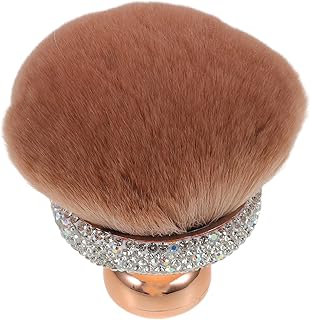 Luxury Rhinestone Blush Powder Brush, Soft De...