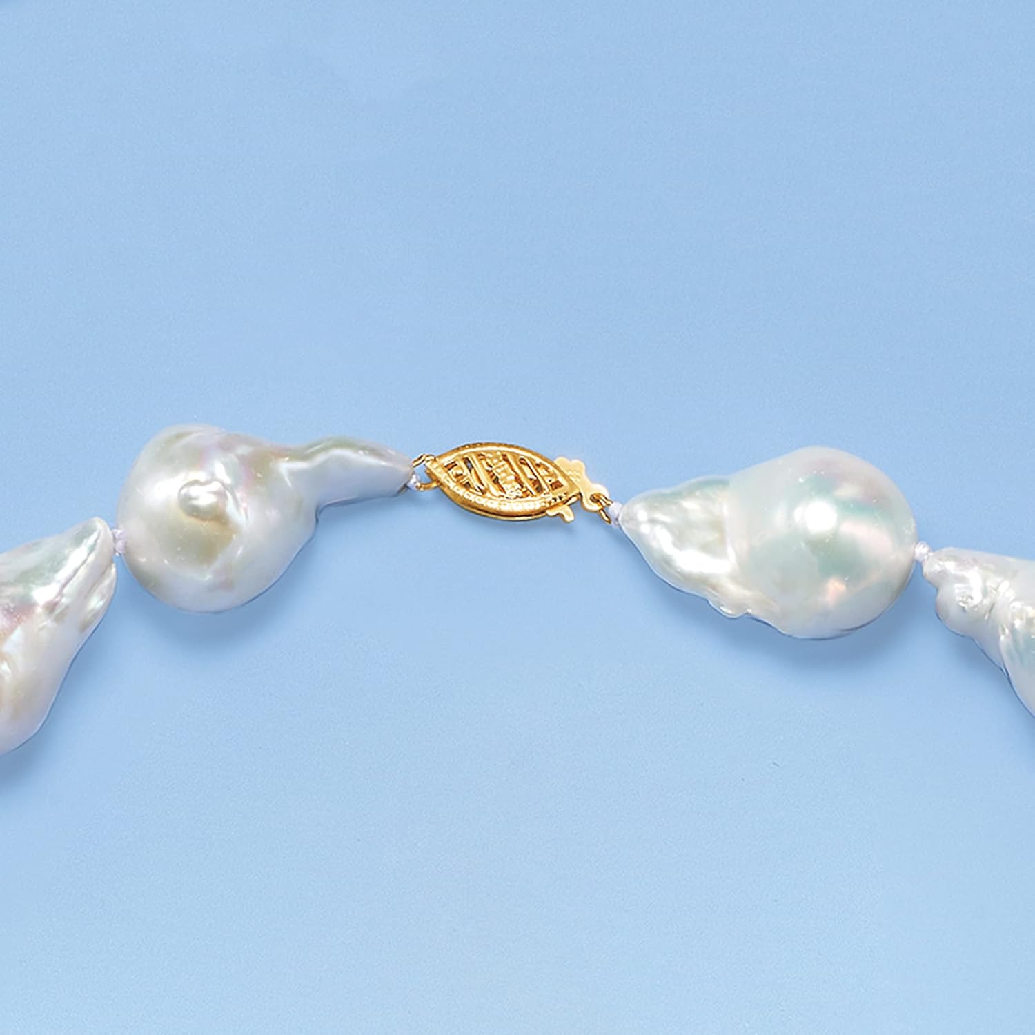Ross-Simons 12-15mm Cultured Baroque Pearl Necklace With 14kt Yellow Gold