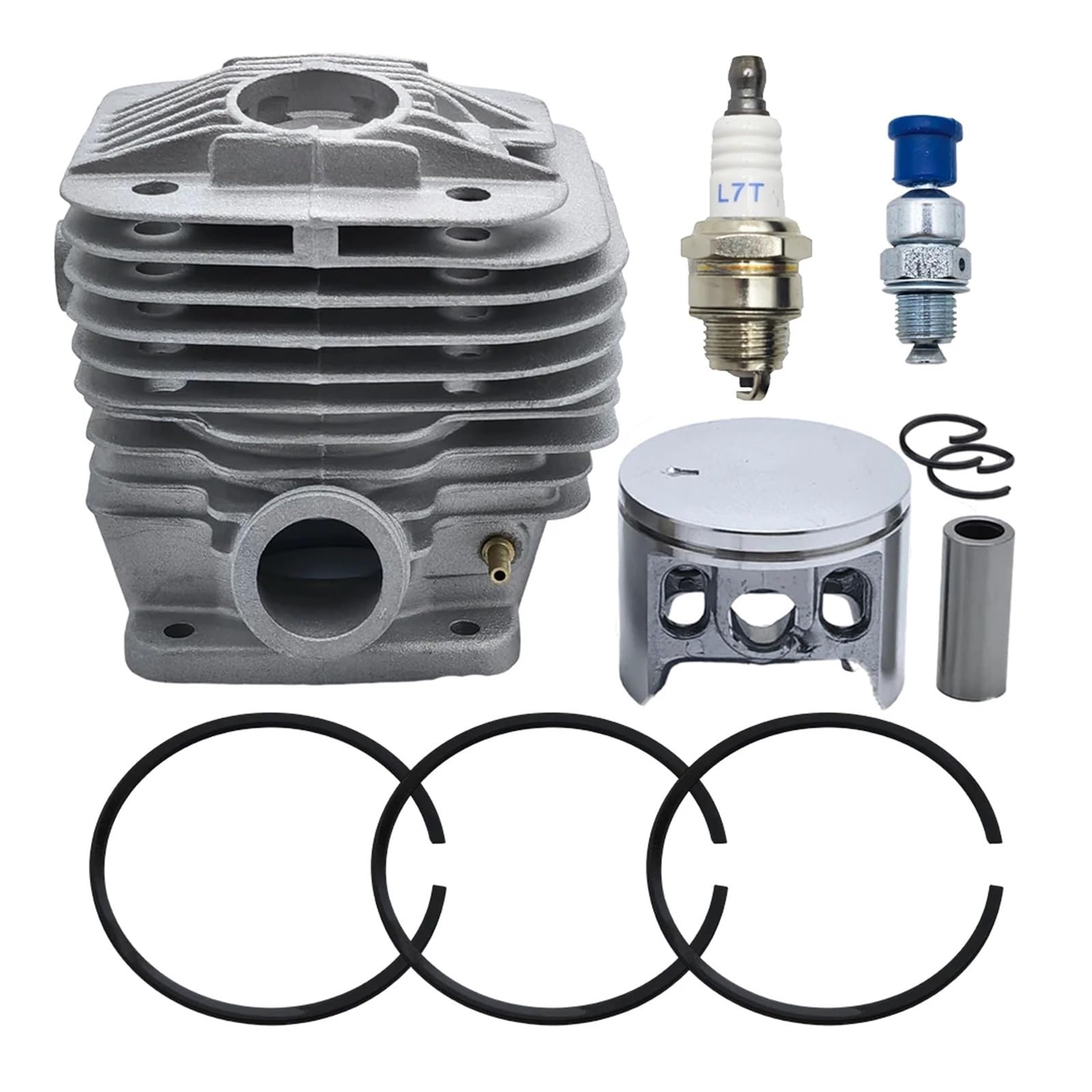 Kit Cilindro pistone da 50 mm Adatto for Sega troncatrice DPC7300 DPC7301 DPC7310 DPC7311 DPC7320 DPC7321 DPC7331 394 130 013, 014
