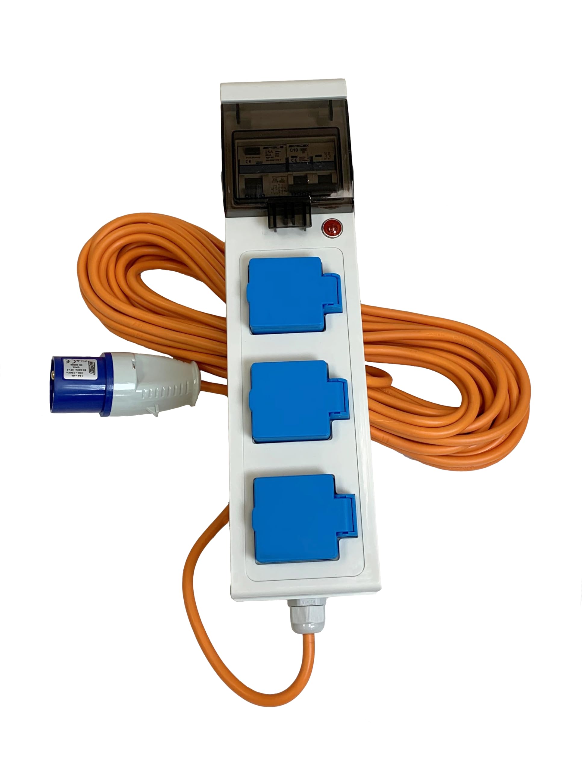 Maypole 230V 10A Mobile Mains Power Unit For Caravans, Camping, Campervans, Motorhomes