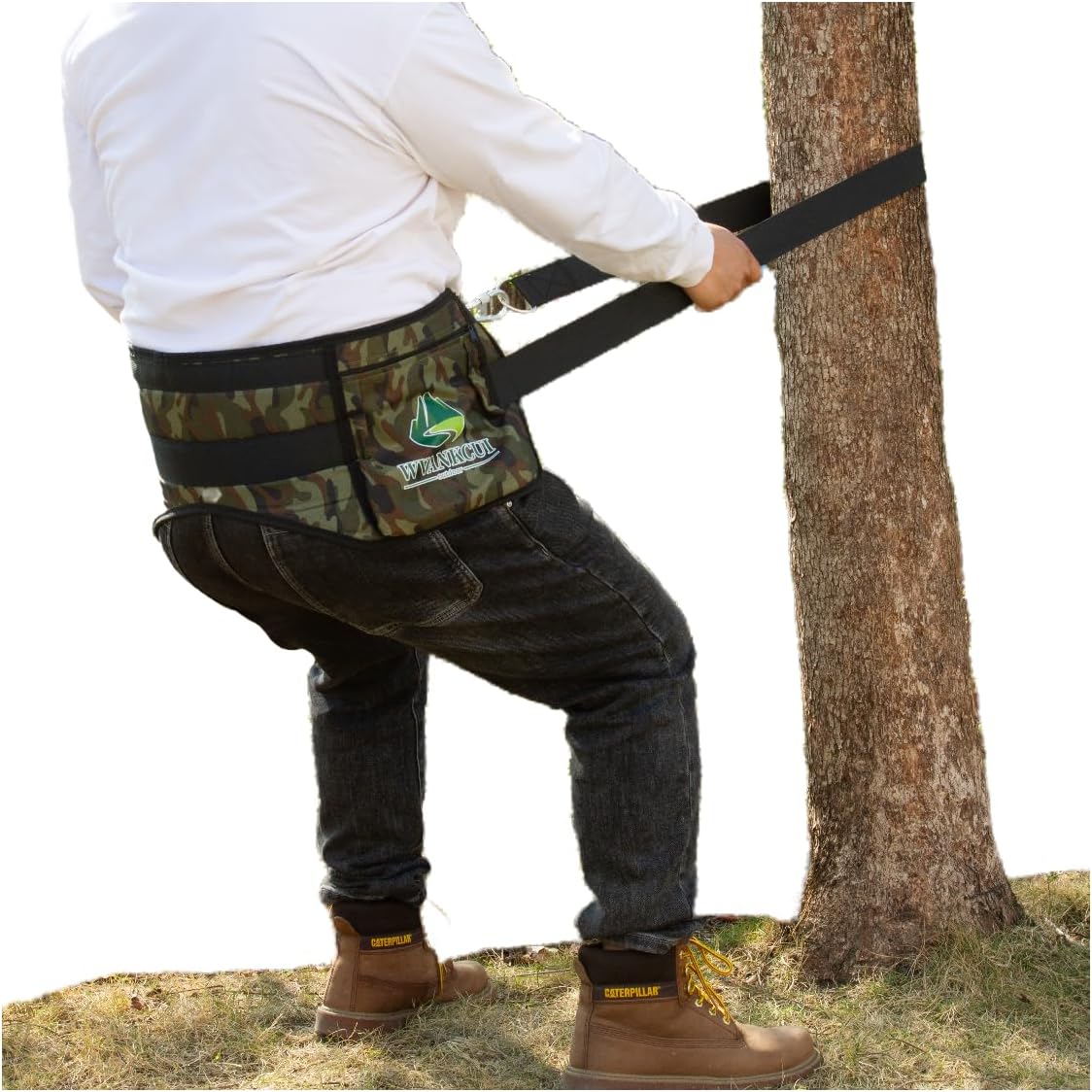 Portable Outdoor Toilet Strap,Crap Strap for Pooping in The Woods,Outdoor Pooping Knee Supporters, Emergency Toilet for Camping, Hiking, Travel, Fishing, Hunting